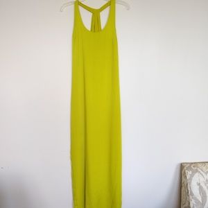 BCBG MaxAzRia Lemongrass Floor Length dress